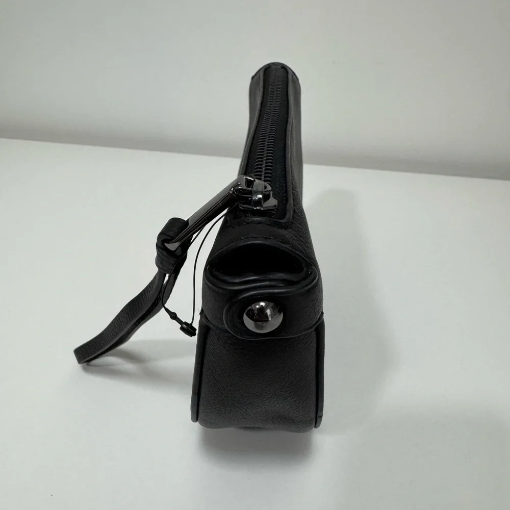 Talbots Leather‎ Moon Bag Wristlet Clutch